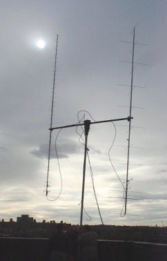 2 meter/ 440 cm satellite antenna