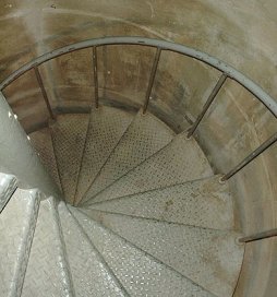 Spiral Steps to Roof